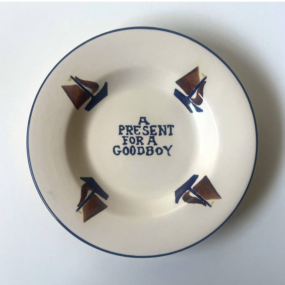 Emma Bridgewater A Present for a Good Boy Child's Plate 8.25" England